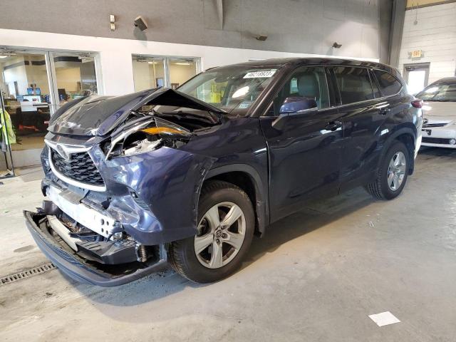 TOYOTA HIGHLANDER 2020 with VIN 5TDBZRBH1LS040787 - Photo from auction