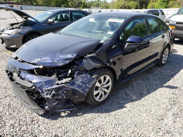 TOYOTA COROLLA LE 2022 with VIN 5YFEPMAE1NP295111 - Photo from auction