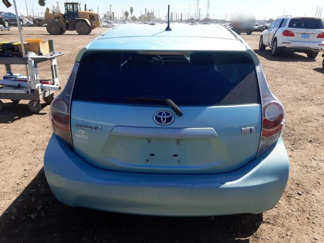 Photo 6 from auction – 2012 TOYOTA PRIUS C with VIN JTDKDTB32C1016365