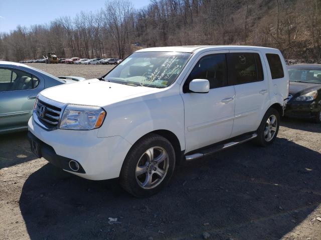HONDA PILOT EXL 2015 with VIN 5FNYF4H54FB060740 - Photo from auction