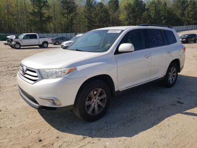 TOYOTA HIGHLANDER 2013 with VIN 5TDZK3EH3DS106348 - Photo from auction