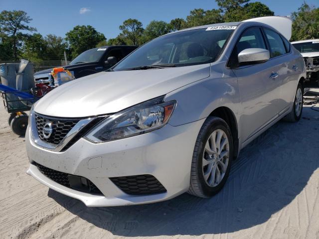 NISSAN SENTRA S 2019 with VIN 3N1AB7AP3KL606971 - Photo from auction