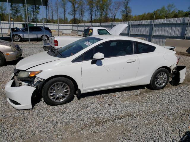 HONDA CIVIC LX 2012 with VIN 2HGFG3B51CH537526 - Photo from auction