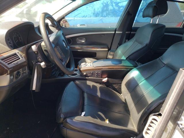 Photo 7 from auction – 2007 BMW 750 with VIN WBAHN83547DT72189