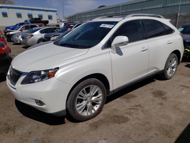 LEXUS RX 450 2010 with VIN JTJBC1BAXA2024594 - Photo from auction