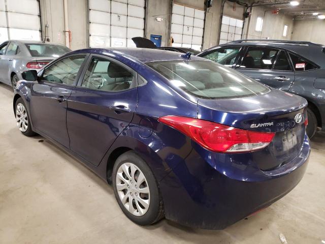 Photo 2 from auction – 2012 HYUNDAI ELANTRA GL with VIN 5NPDH4AE0CH119590