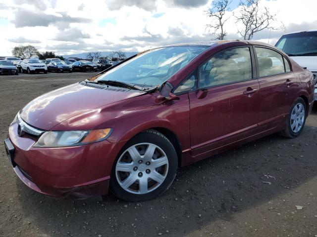 HONDA CIVIC LX 2007 with VIN JHMFA16507S004837 - Photo from auction