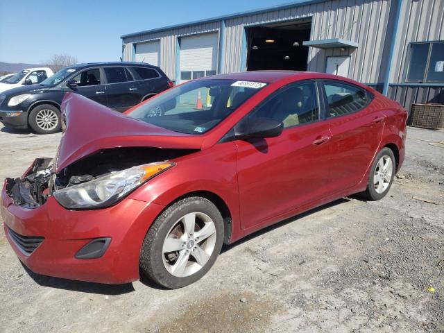 HYUNDAI ELANTRA GL 2013 with VIN KMHDH4AE3DU831773 - Photo from auction
