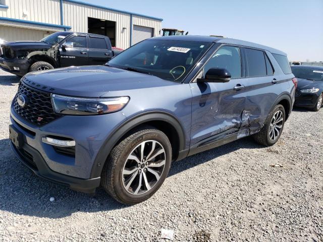 FORD EXPLORER S 2021 with VIN 1FM5K8GC5MGB64187 - Photo from auction
