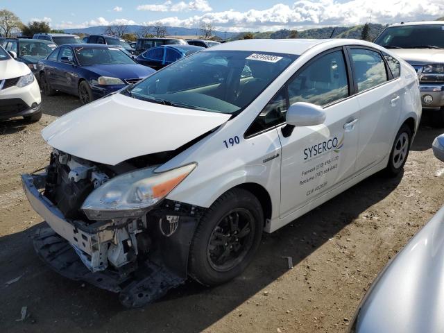 TOYOTA PRIUS 2012 with VIN JTDKN3DU7C5443312 - Photo from auction