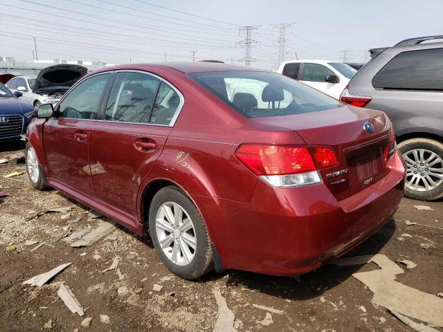 Photo 2 from auction – 2011 SUBARU LEGACY 2.5 with VIN 4S3BMBG69B3218992