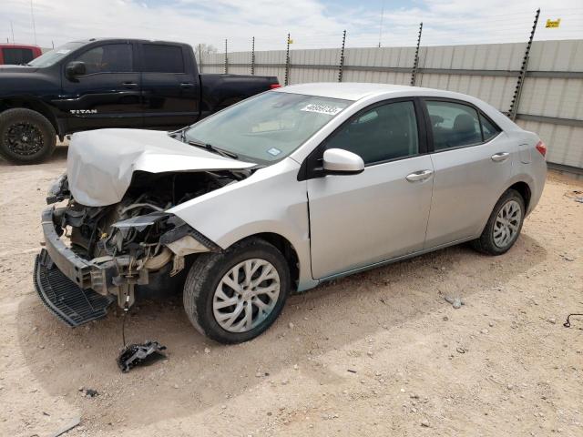 TOYOTA COROLLA L 2018 with VIN 5YFBURHE5JP851557 - Photo from auction