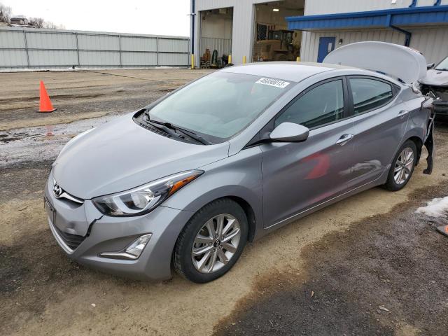 HYUNDAI ELANTRA SE 2015 with VIN KMHDH4AE3FU341837 - Photo from auction