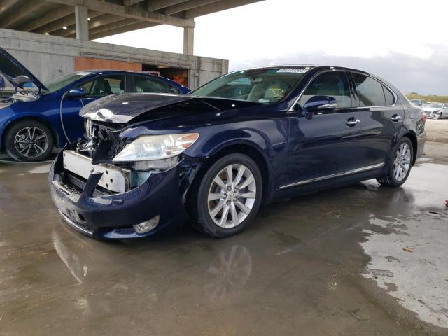 LEXUS LS 460 2010 with VIN JTHCL5EF0A5005040 - Photo from auction