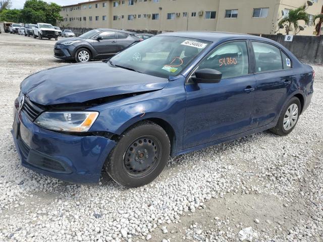 VOLKSWAGEN JETTA BASE 2014 with VIN 3VW2K7AJ7EM305192 - Photo from auction