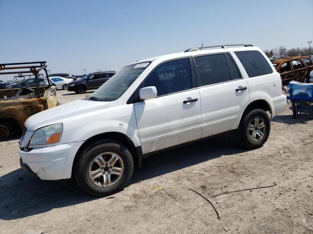 HONDA PILOT EXL 2004 with VIN 2HKYF18554H532232 - Photo from auction