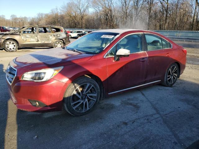 SUBARU LEGACY SPO 2017 with VIN 4S3BNAR65H3036476 - Photo from auction
