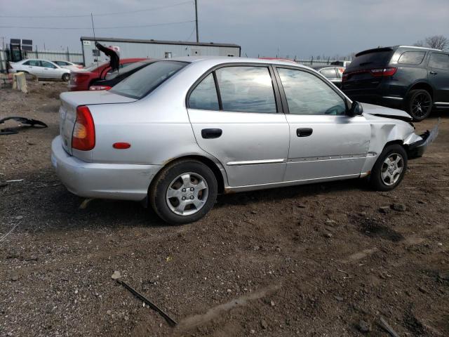 Photo 3 from auction – 2002 HYUNDAI ACCENT GL with VIN KMHCG45C32U338857