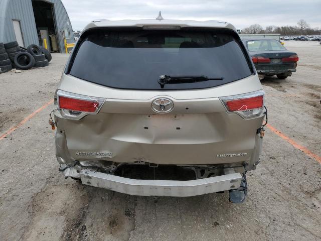 Photo 6 from auction – 2014 TOYOTA HIGHLANDER with VIN 5TDDKRFH8ES014617