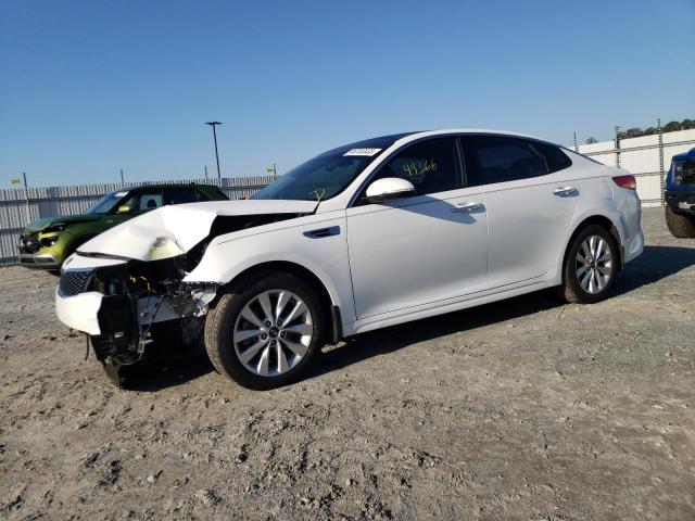 KIA OPTIMA EX 2016 مع رقم تعريف المركبة 5XXGU4L30GG119451 - صورة من المزاد