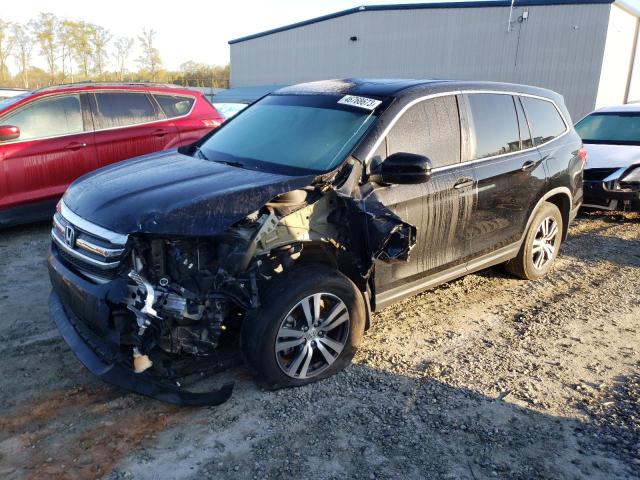 HONDA PILOT EXL 2018 with VIN 5FNYF5H51JB010442 - Photo from auction