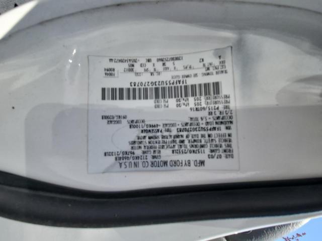 Photo 10 from auction – 2003 FORD TAURUS SES with VIN 1FAFP55U23G270783