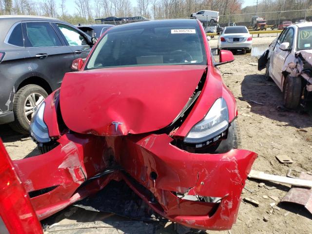 Photo 5 from auction – 2021 TESLA MODEL Y with VIN 5YJYGAEE2MF199780