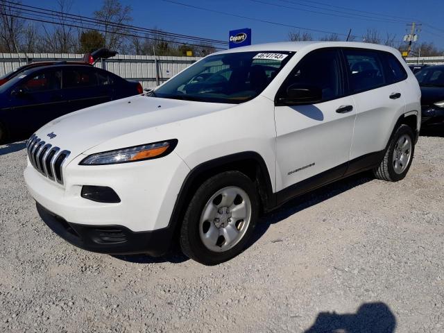 JEEP CHEROKEE S 2016 with VIN 1C4PJLAB3GW272515 - Photo from auction