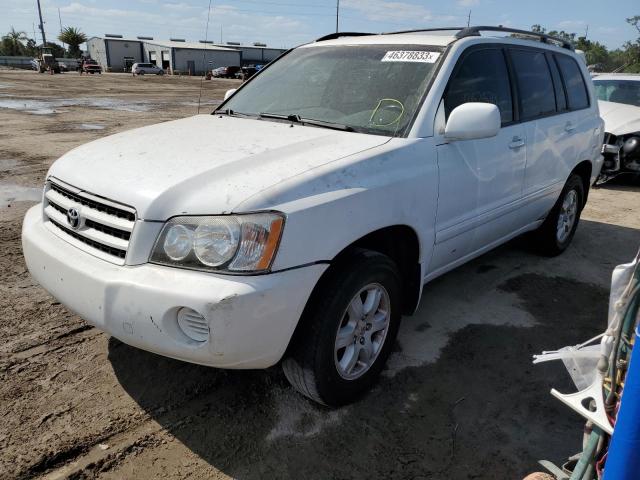 TOYOTA HIGHLANDER 2003 with VIN JTEHF21A430099832 - Photo from auction
