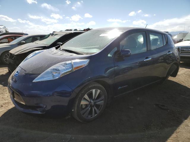 NISSAN LEAF S 2017 with VIN 1N4BZ0CP1HC303666 - Photo from auction