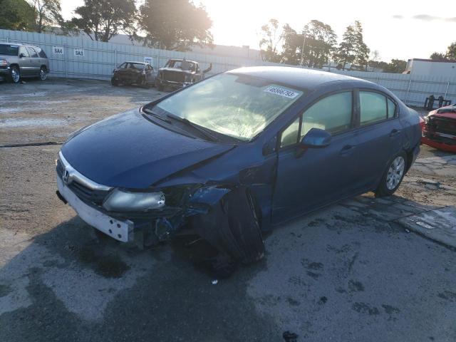 HONDA CIVIC 2012 with VIN 19XFB2F58CE333335 - Photo from auction