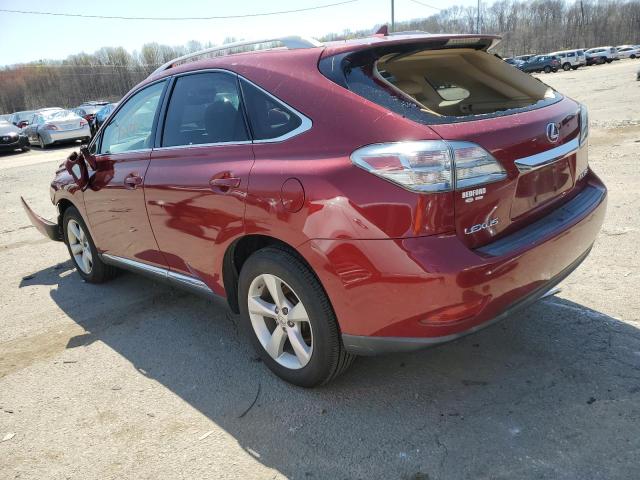 Photo 2 from auction – 2010 LEXUS RX 350 with VIN 2T2BK1BA4AC014145
