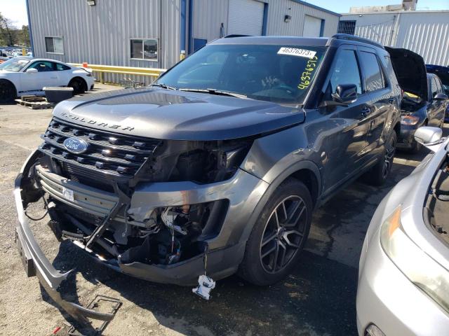 Photo 1 from auction – 2017 FORD EXPLORER S with VIN 1FM5K8GT7HGA34837