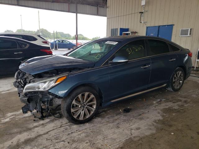 HYUNDAI SONATA SPO 2016 with VIN 5NPE34AF2GH415325 - Photo from auction