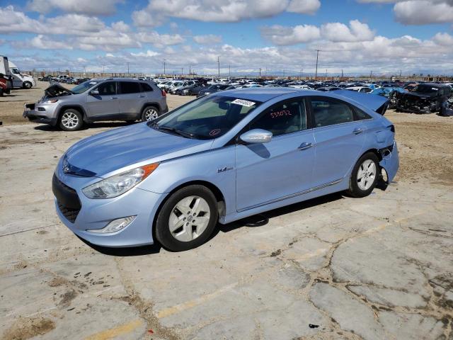 HYUNDAI SONATA HYB 2012 with VIN KMHEC4A43CA033235 - Photo from auction