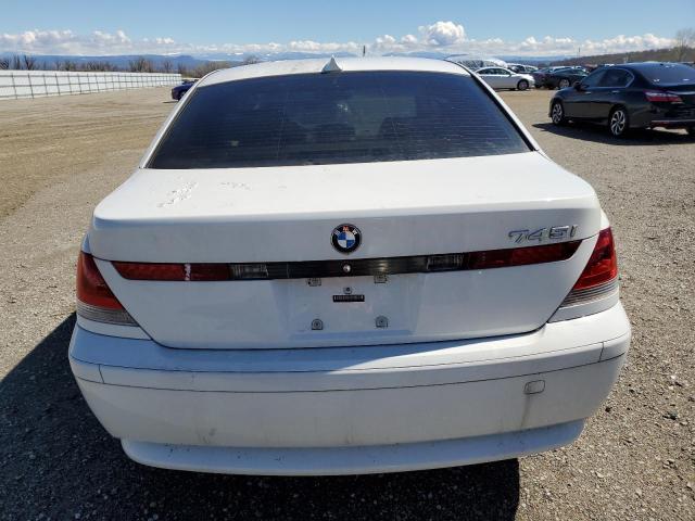 Photo 6 from auction – 2003 BMW 745 I with VIN WBAGL634X3DP65167