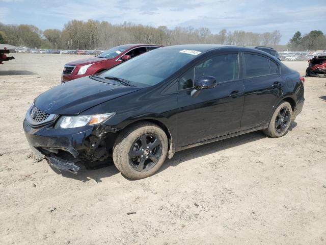 HONDA CIVIC LX 2013 with VIN 19XFB2E57DE055725 - Photo from auction