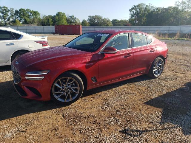 GENESIS G70 BASE 2022 with VIN KMTG34TA1NU093405 - Photo from auction