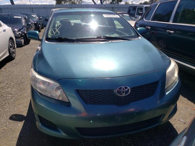 Photo 5 from auction – 2009 TOYOTA COROLLA BA with VIN 1NXBU40E39Z084137