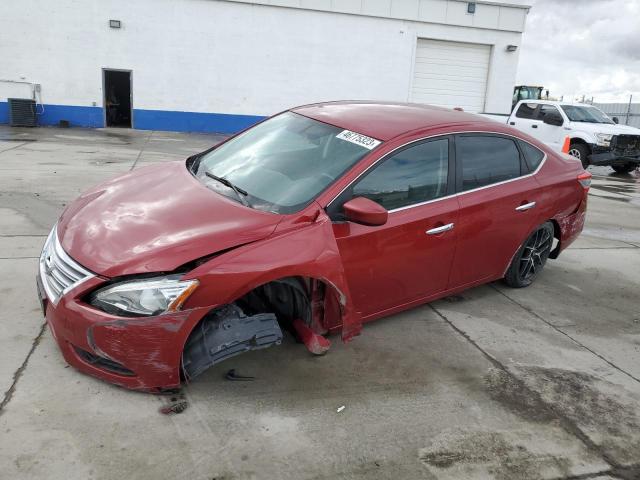 NISSAN SENTRA S 2013 with VIN 3N1AB7AP2DL654951 - Photo from auction
