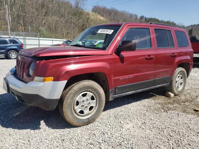 Photo 1 from auction – 2016 JEEP PATRIOT SP with VIN 1C4NJRBB3GD549796
