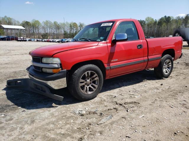 CHEVROLET SILVERADO 2000 with VIN 1GCEC14W6YZ164586 - Photo from auction