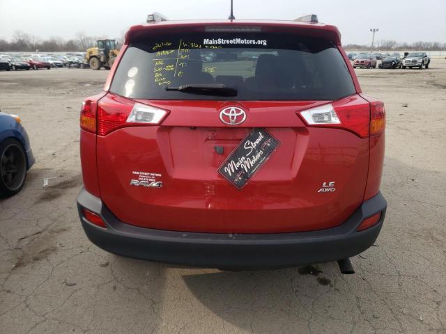 Photo 6 from auction – 2013 TOYOTA RAV4 LE with VIN 2T3BFREV6DW068479