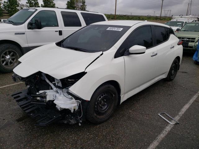 NISSAN LEAF S 2021 with VIN 1N4AZ1BV3MC554703 - Photo from auction