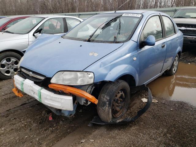 CHEVROLET AVEO 2005 with VIN KL1TD52665B354852 - Photo from auction