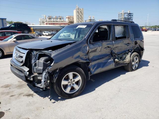 HONDA PILOT EX 2011 with VIN 5FNYF3H45BB045773 - Photo from auction