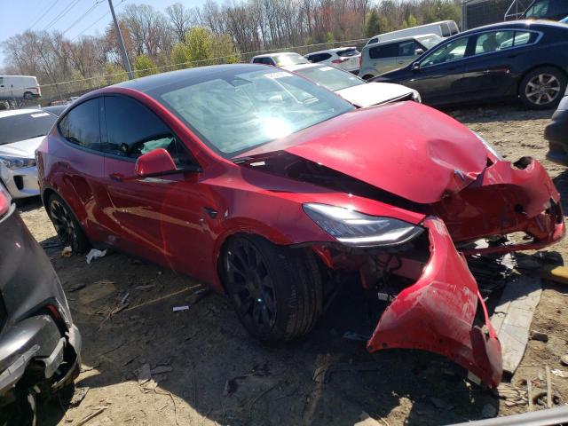 Photo 4 from auction – 2021 TESLA MODEL Y with VIN 5YJYGAEE2MF199780