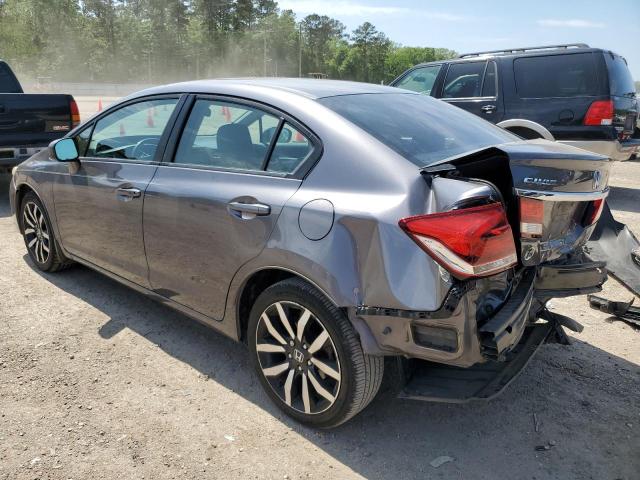 Photo 2 from auction – 2015 HONDA CIVIC EXL with VIN 19XFB2F90FE043291