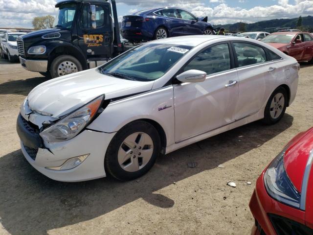 HYUNDAI SONATA HYB 2012 with VIN KMHEC4A47CA045680 - Photo from auction
