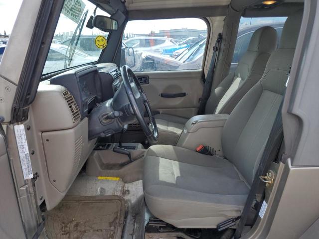 Photo 7 from auction – 2003 JEEP WRANGLER / with VIN 1J4FA59S63P329459